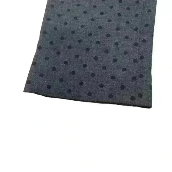 Boden Women’s Size 6L Gray Polkadot Wool Crop Slim Pants Career Straight‎ Leg - Picture 7 of 15